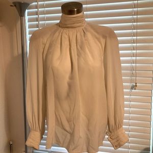 Oleg Cassini blouse collection: button down blouse